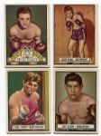 1951 Topps Ringside Lot of 4 Different
