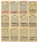 1951-1952 & 1954 Bowman Baseball card lot of 38 Cards