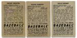 1951-1952 & 1954 Bowman Baseball card lot of 38 Cards