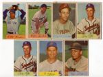 1951-1952 & 1954 Bowman Baseball card lot of 38 Cards