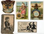Lot of 37 Victorian Era Trade Cards 1880-1910