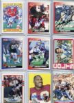 Lot of 30 Autographed Football Cards w/Many HOFers