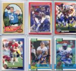 Lot of 30 Autographed Football Cards w/Many HOFers