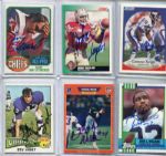 Lot of 30 Autographed Football Cards w/Many HOFers