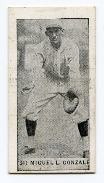 1928 Yuenglings Miguel Gonzales