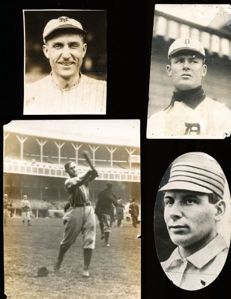 1920s-1930s Original Baseball photos (9) - ALL HOFers w/Crawford Wolverine photo!!