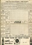 1934 Chicago Cubs vs. Brooklyn Unscored Score Card