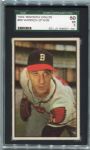 1953 Bowman Color #99 Warren Spahn SGC 60