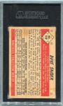 1953 Bowman Color #117 Duke Snider SGC 60