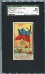 N9 1887 Allen & Ginters Flags of All Nations Hayti SGC 50