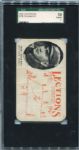 1923 Lections Bob Shawkey SGC 10