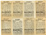 1952 Bowman Baseball Lot of 8 Different VG+/-