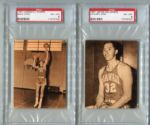 1961 Union Oil Chiefs Basketball Cards Lot of 7 Different All PSA Graded