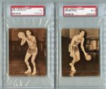 1961 Union Oil Chiefs Basketball Cards Lot of 7 Different All PSA Graded