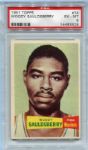 1957 Topps Baskeball #34 Woody Sauldsberry PSA 6