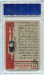 1957 Topps Baskeball #34 Woody Sauldsberry PSA 6