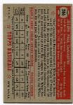 1952 Topps Baseball #286 Joe De Maestri NRMT+