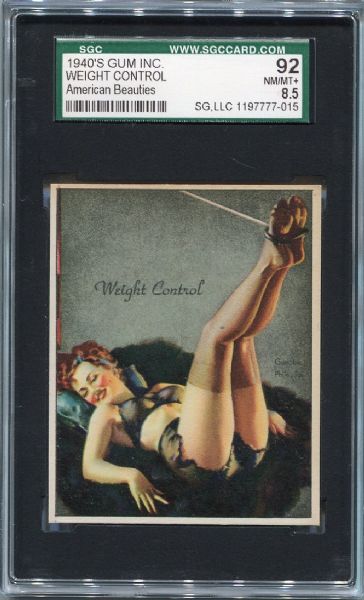 R59 American Beauties "Weight Control" SGC 92