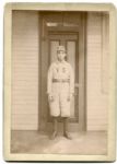 1890s Baseball Player Cabinet of Clarence Kiefer, Altoona Pennsylvania