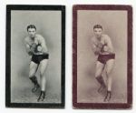 1913 Wills Scissors British Army Boxers #24 Corporal G. Gates With Proof Card