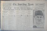 Lot of Five 1920's Sporting News Papers