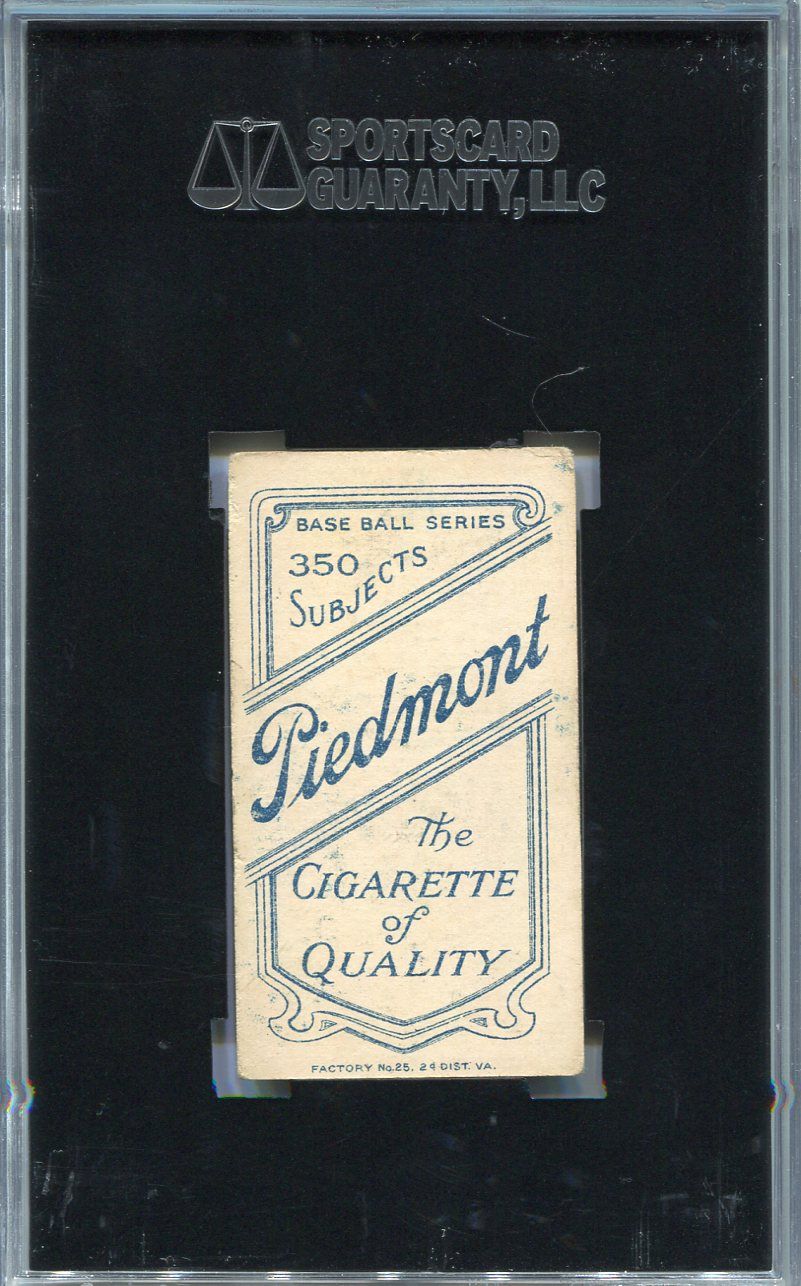 Lot Detail - T206 Harry Gasper, Cincinnati Sgc 60