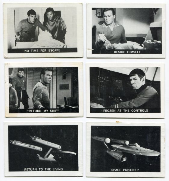 1967 Leaf Star Trek Lot of 10 Different