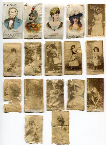 19th Century Non-Sports Lot of 18 Different