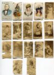 19th Century Non-Sports Lot of 18 Different