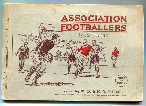 1935-36 Wills Footballers Complete Set In Album