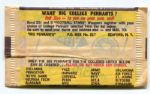 1961 Nu-Card Football Unopened Pack