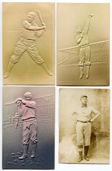 Baseball Postcard and Photo Lot of 8 