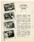 1937 Dixie Lid Premium Clark Gable Nrmt