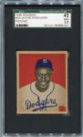 1949 Bowman #50 Jackie Robinson SGC 45
