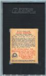 1949 Bowman #50 Jackie Robinson SGC 45