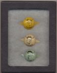 1938 Baseball Tabs pins- Joe Dimaggio, Jimmie Foxx, Lou Gehrig