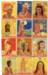 R73 Indian Gum Group of 24 Different - Some Scarcer Included
