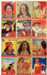 R73 Indian Gum Group of 24 Different - Some Scarcer Included