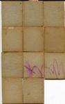 R73 Indian Gum Lot of 11 Paper Stock Cards Adhered To Heavy Stock