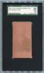 N172 Old Judge Cigarettes Silver Flint, Chicago Portrait SGC 20