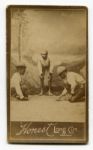 N157 Honest Long Cut Sunny South Boys Playing Marbles VG