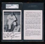 1948 Jackie Robinson Old Gold Cigarettes card  SGC 60 ex  HIGH GRADE 