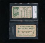 1948 Pittsburgh Provisions Honus Wagner  SGC AUT  very scarce
