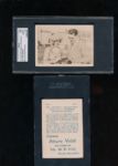1926 Red Grange - Arturo Vidal Chocolates - Scarce   SGC 35