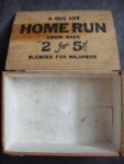 1920's Home Run Cigar Box
