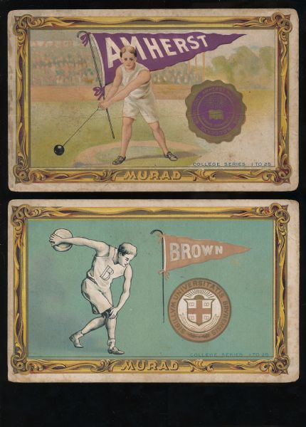 T6 Murad Cabinet cards (4) very scarce
