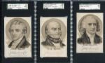H603 J. D. Larkin & Co. Sweet Home Soap Presidents Trade Card 23 of 24 All SGC Graded