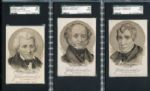 H603 J. D. Larkin & Co. Sweet Home Soap Presidents Trade Card 23 of 24 All SGC Graded