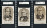 H603 J. D. Larkin & Co. Sweet Home Soap Presidents Trade Card 23 of 24 All SGC Graded