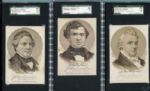 H603 J. D. Larkin & Co. Sweet Home Soap Presidents Trade Card 23 of 24 All SGC Graded